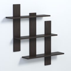 Полка настенная ВАЙБ №2, Дуб Венге