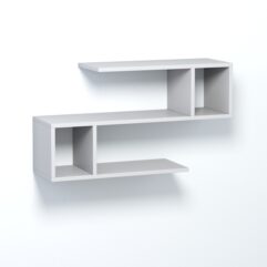 Полка настенная ВАЙБ №3, Серый