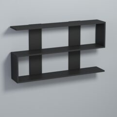 Полка настенная ВАЙБ №5, Черный