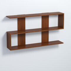 Полка настенная ВАЙБ №5, Орех