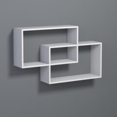 Полка настенная ВАЙБ №7, Белый