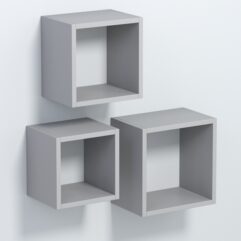 Полка настенная ВАЙБ №8, Серый