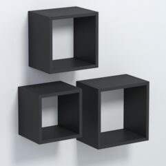 Полка настенная ВАЙБ №8, Черный