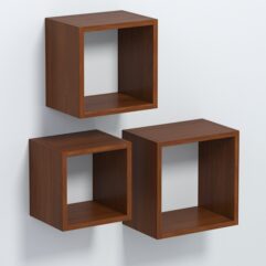 Полка настенная ВАЙБ №8, Орех