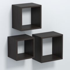 Полка настенная ВАЙБ №8, Дуб Венге