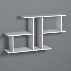 Полка настенная ВАЙБ №9, Белый