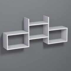 Полка настенная ВАЙБ №10, Белый