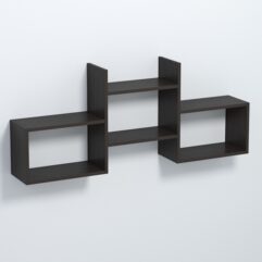 Полка настенная ВАЙБ №10, Дуб Венге