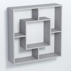 Полка настенная ВАЙБ №11, Серый