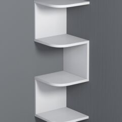 Полка настенная ВАЙБ №12, Белый