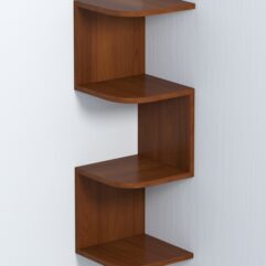 Полка настенная ВАЙБ №12, Орех