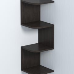 Полка настенная ВАЙБ №12, Дуб Венге