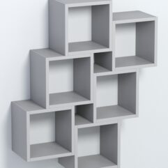 Полка настенная ВАЙБ №13, Серый