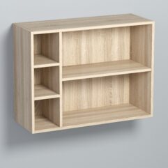 Полка настенная ВАЙБ №14, Дуб Сонома