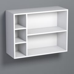 Полка настенная ВАЙБ №14, Белый