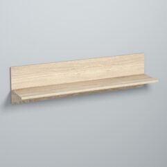 Полка настенная ВАЙБ №15, Дуб Сонома