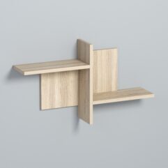 Полка настенная ВАЙБ №17, Дуб Сонома