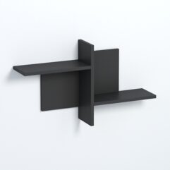 Полка настенная ВАЙБ №17, Черный