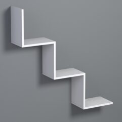 Полка настенная ВАЙБ №19, Белый