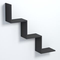 Полка настенная ВАЙБ №19, Черный