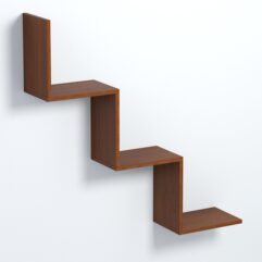 Полка настенная ВАЙБ №19, Орех