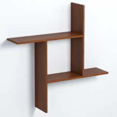 Полка настенная ВАЙБ №20, Орех