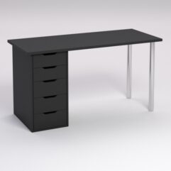 Письменный стол Локотен Алеша, Черный