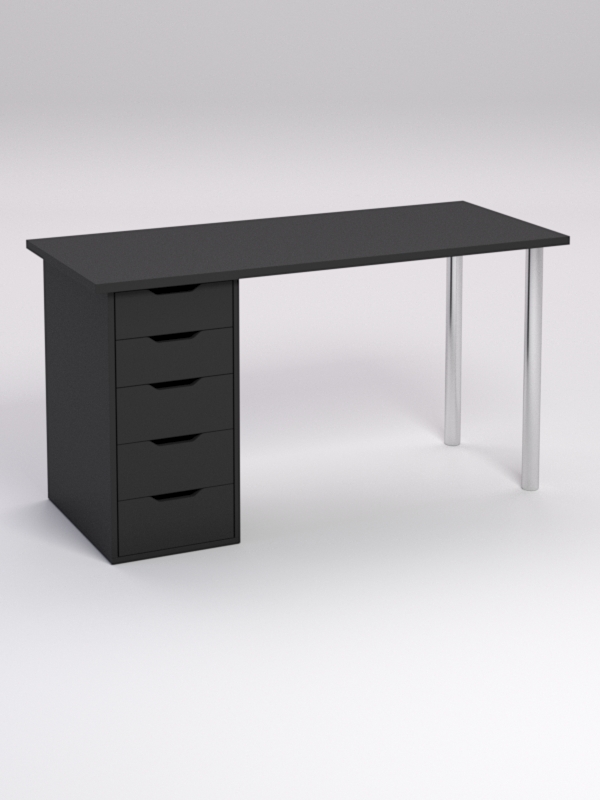 Письменный стол Локотен Алеша, Черный