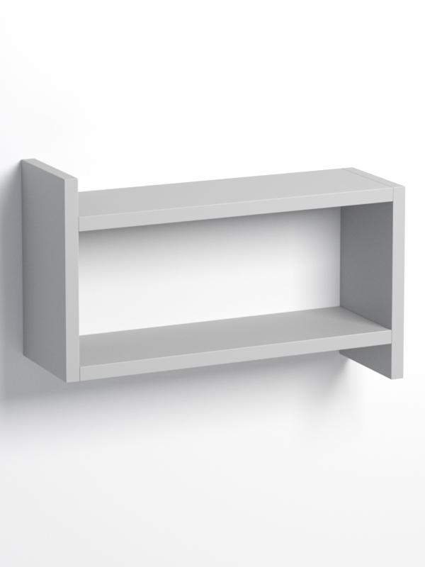 Полка настенная ВАЙБ №22, Серый