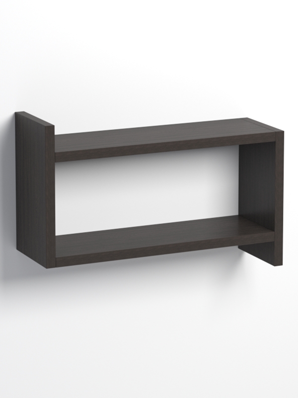 Полка настенная ВАЙБ №22, Дуб Венге