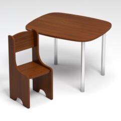 Детский стол и стул №2, Орех