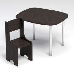 Детский стол и стул №2, Дуб Венге