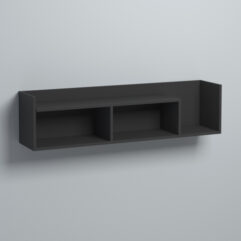 Полка настенная ВАЙБ №24, Черный