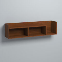 Полка настенная ВАЙБ №24, Орех