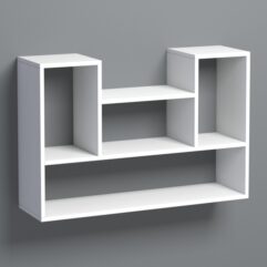 Полка настенная ВАЙБ №25, Белый