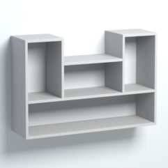 Полка настенная ВАЙБ №25, Серый