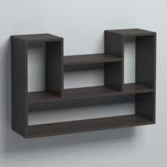 Полка настенная ВАЙБ №25, Дуб Венге