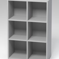 Стеллаж детский №2, Серый