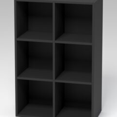 Стеллаж детский №2, Черный