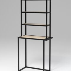 Стеллаж Стронг №15 в стиле ЛОФТ под стиральную машину, Дуб Сонома