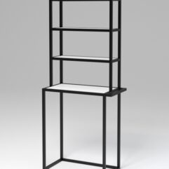 Стеллаж Стронг №15 в стиле ЛОФТ под стиральную машину, Белый