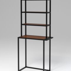 Стеллаж Стронг №15 в стиле ЛОФТ под стиральную машину, Орех