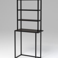 Стеллаж Стронг №15 в стиле ЛОФТ под стиральную машину, Дуб Венге