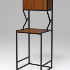 Стеллаж Стронг №16 в стиле ЛОФТ под стиральную машину, Орех