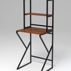 Стеллаж Стронг №17 в стиле ЛОФТ под стиральную машину, Орех