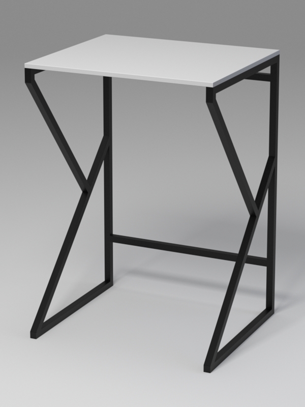 Стеллаж Стронг №18 в стиле ЛОФТ под стиральную машину, Серый