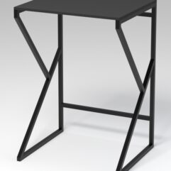 Стеллаж Стронг №18 в стиле ЛОФТ под стиральную машину, Черный