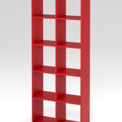 Стеллаж KUB №4, Красный