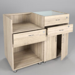 Комплект прилавков КЛАССИКА №1+№2, Дуб Сонома