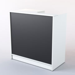 Кассовый прилавок СШ Элит №2, Белый и Черный